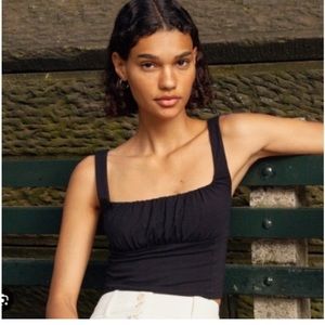 WILFRED FREE - Orbit Black Cropped Tank